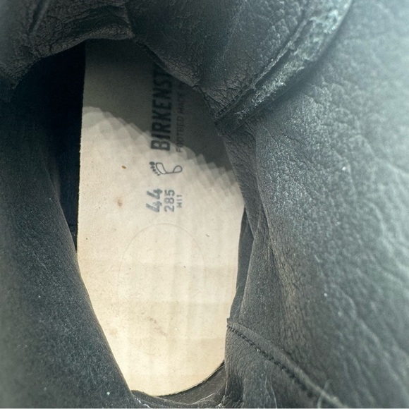 Birkenstock Bryson Black Leather Boot Lace Up Mens Size EU 44 US 11-11.5 - Picture 9 of 12